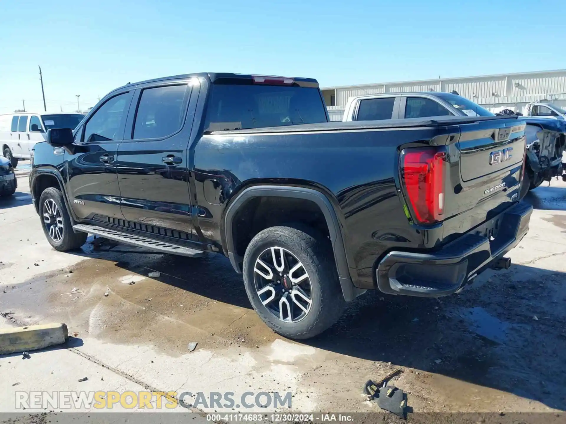 3 Фотография поврежденного автомобиля 3GTP9EEL9MG448601 GMC SIERRA 1500 2021
