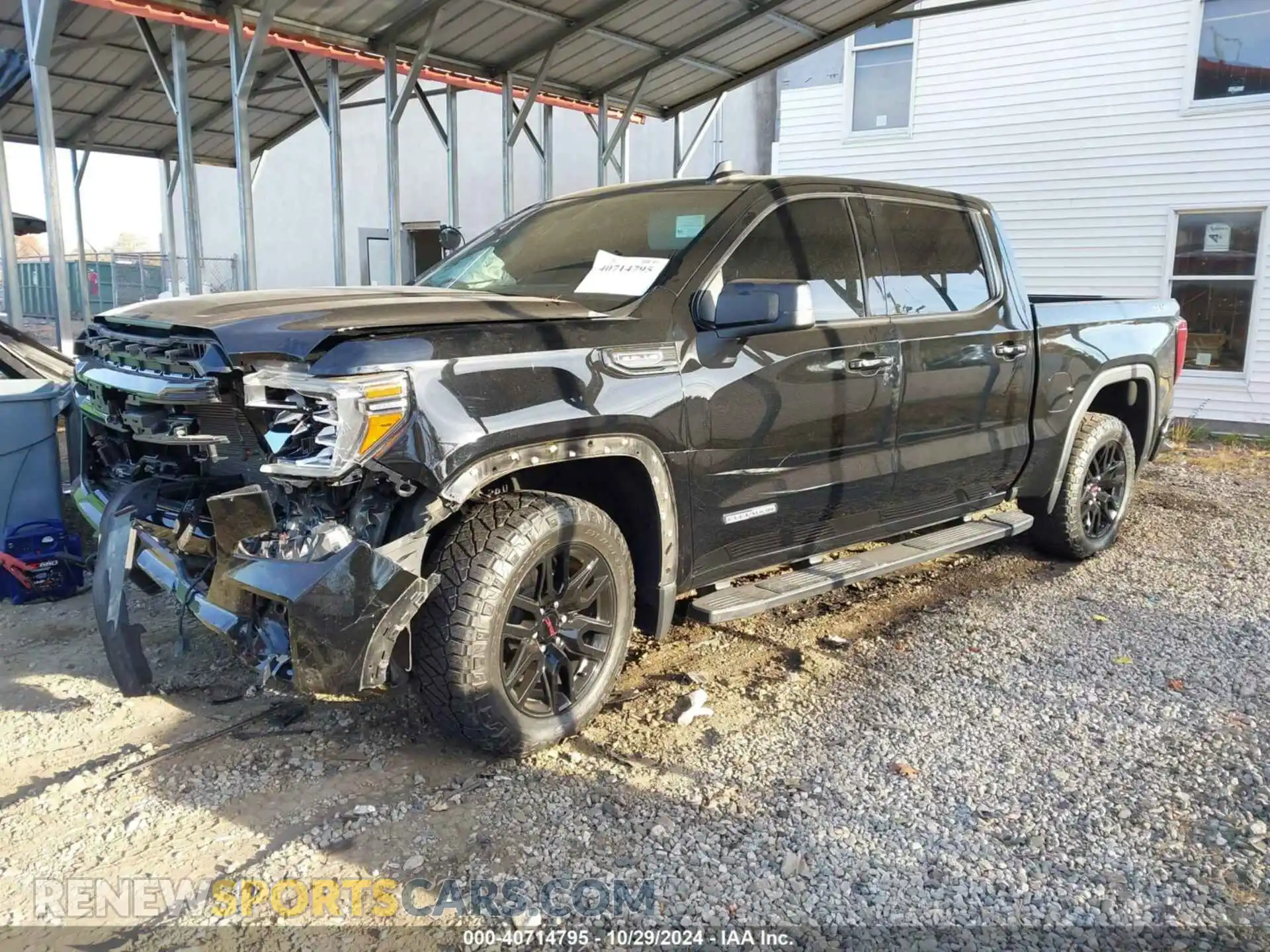 2 Photograph of a damaged car 3GTU9CED1MG177159 GMC SIERRA 1500 2021