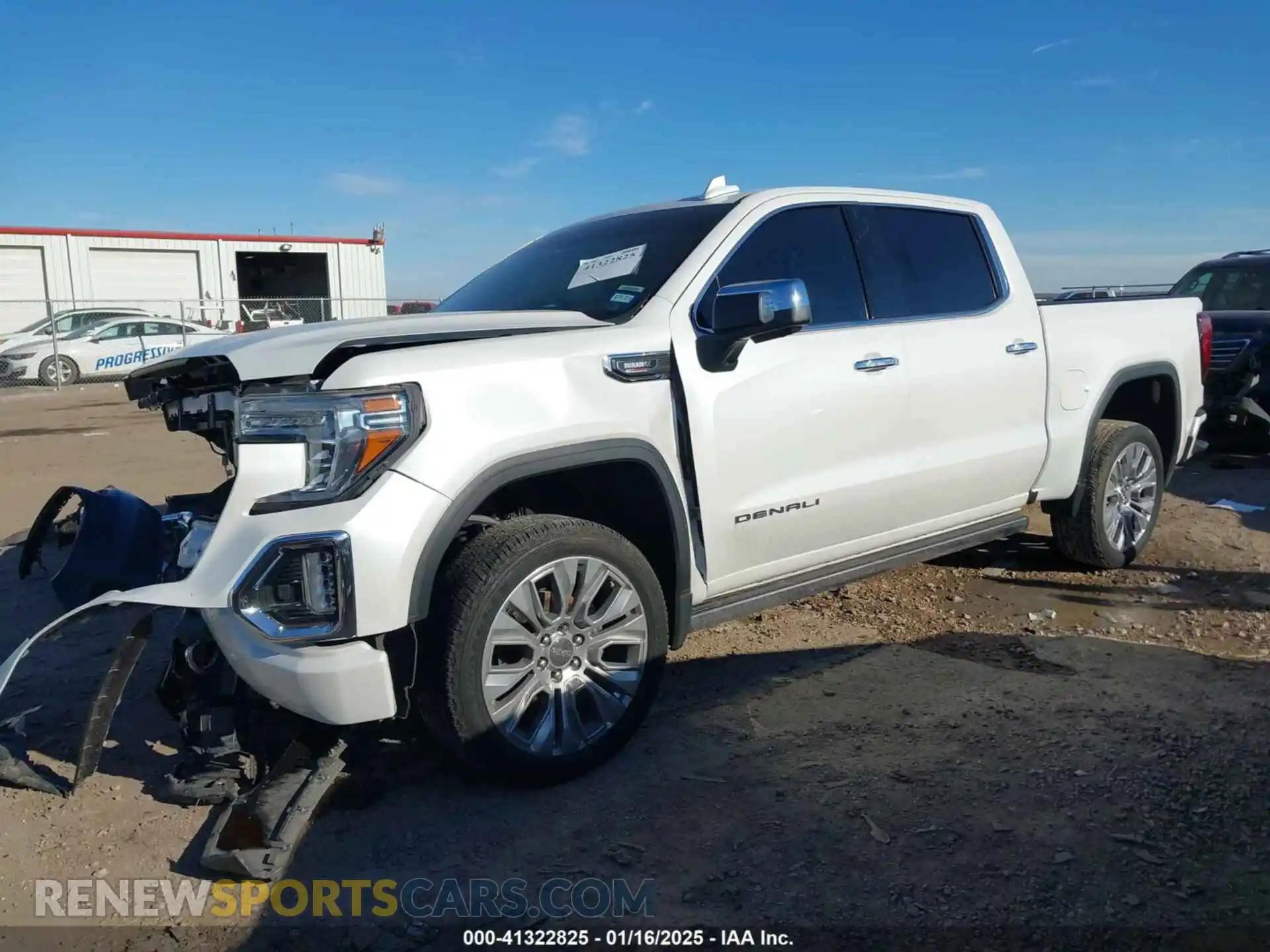 2 Photograph of a damaged car 3GTU9FETXMG200947 GMC SIERRA 1500 2021