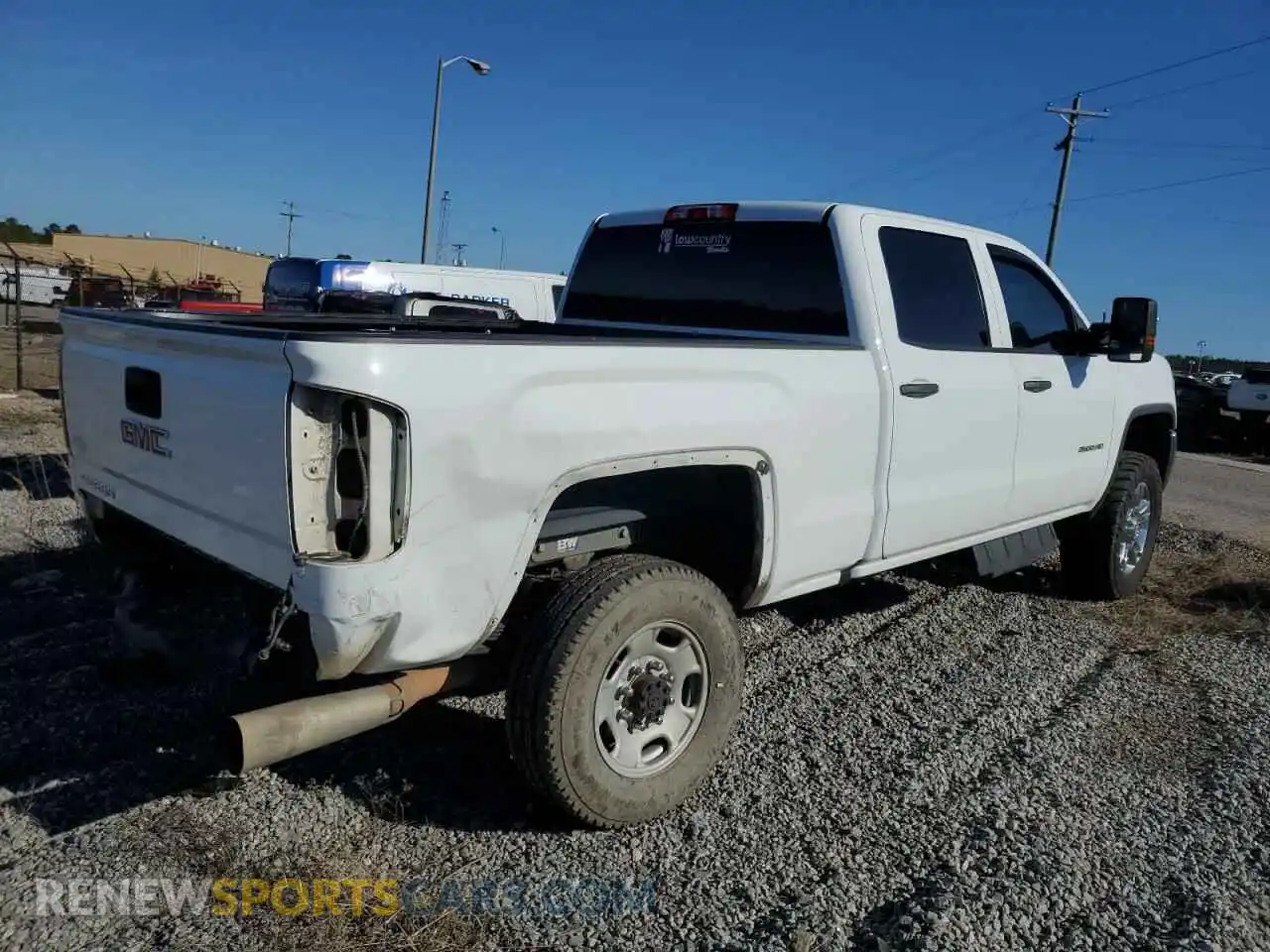 3 Photograph of a damaged car 1GT12NEY0KF229840 GMC SIERRA 2019