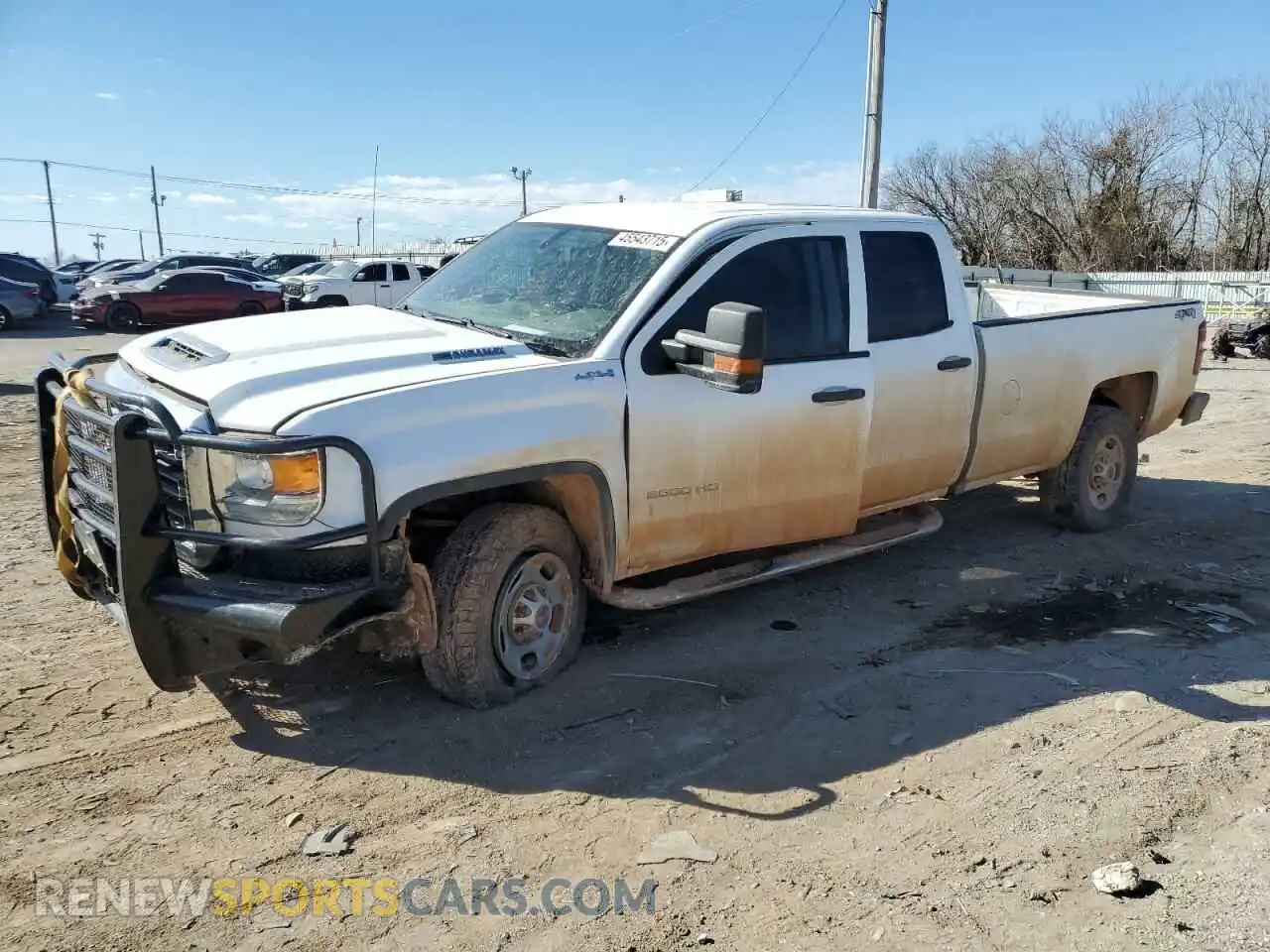 1 Photograph of a damaged car 1GT12NEY8KF219850 GMC SIERRA 2019