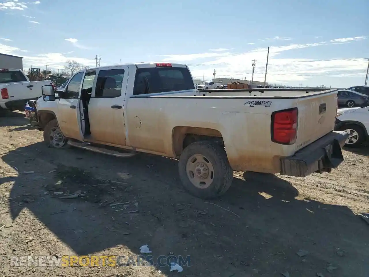 2 Photograph of a damaged car 1GT12NEY8KF219850 GMC SIERRA 2019
