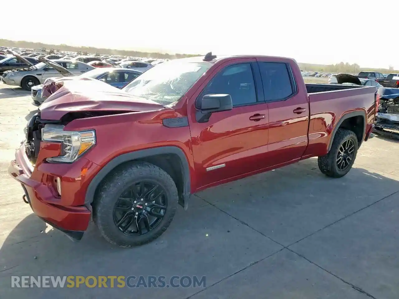 1 fotografías del automóvil dañado 1GTR8CEKXKZ197141 GMC SIERRA 2019