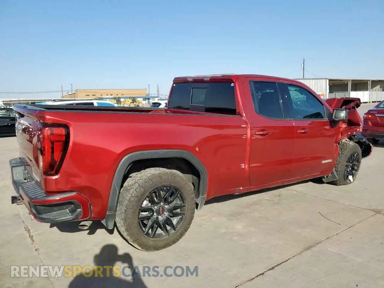 3 fotografías del automóvil dañado 1GTR8CEKXKZ197141 GMC SIERRA 2019