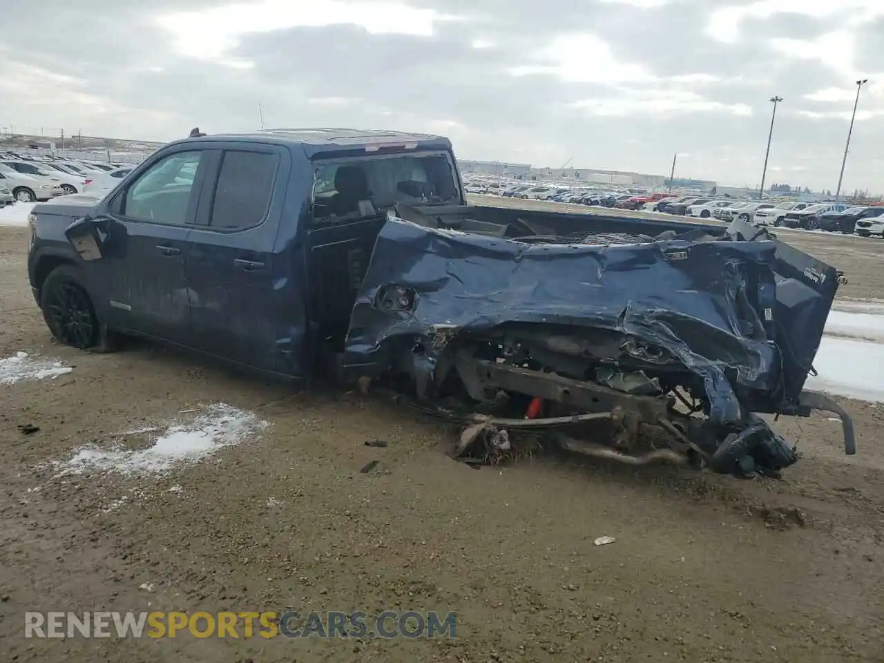 2 Photograph of a damaged car 1GTR9CED9KZ359565 GMC SIERRA 2019