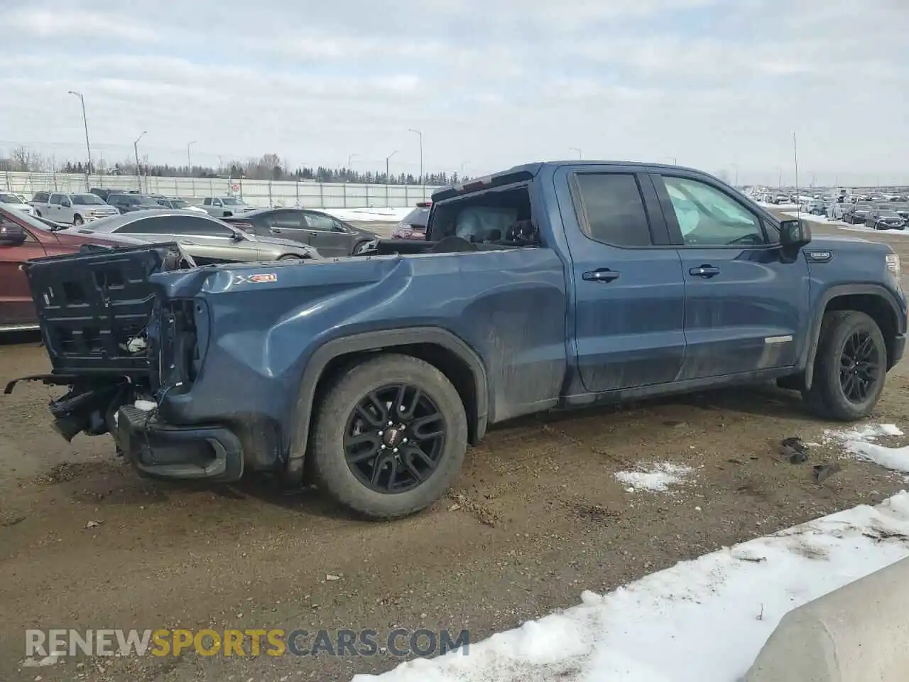 3 Photograph of a damaged car 1GTR9CED9KZ359565 GMC SIERRA 2019