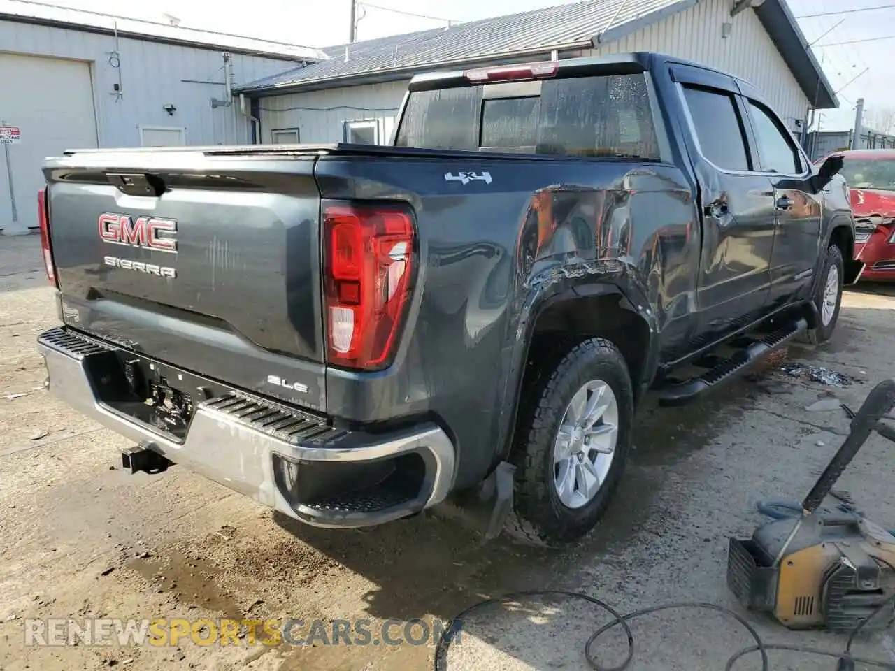 3 Photograph of a damaged car 1GTU9BED5KZ321464 GMC SIERRA 2019