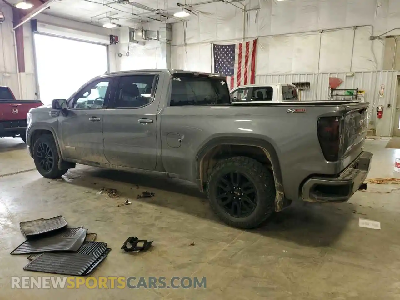 2 Photograph of a damaged car 1GTU9CED5KZ239403 GMC SIERRA 2019