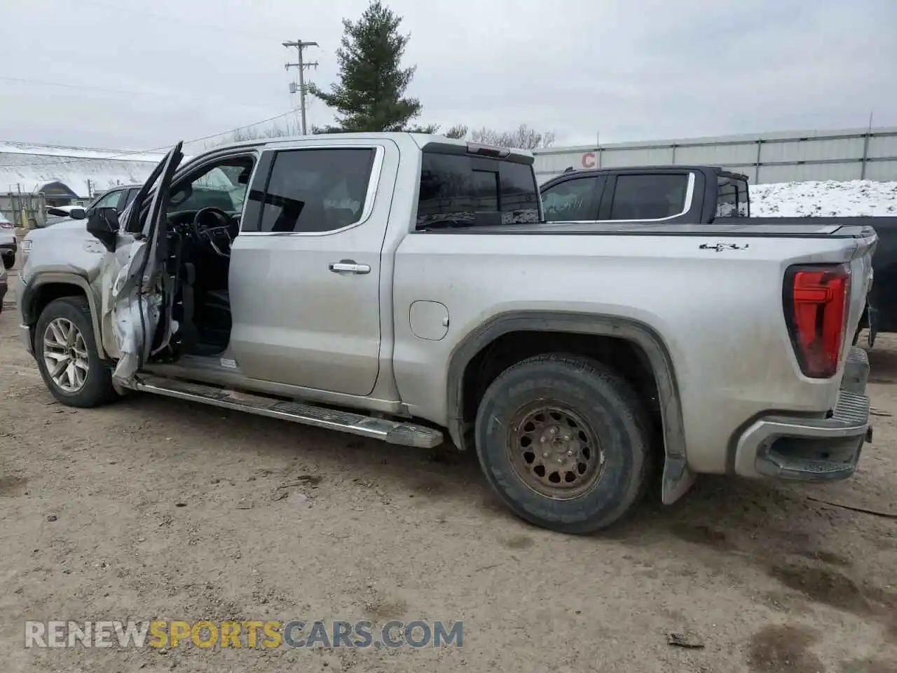 2 Photograph of a damaged car 1GTU9DED3KZ173553 GMC SIERRA 2019