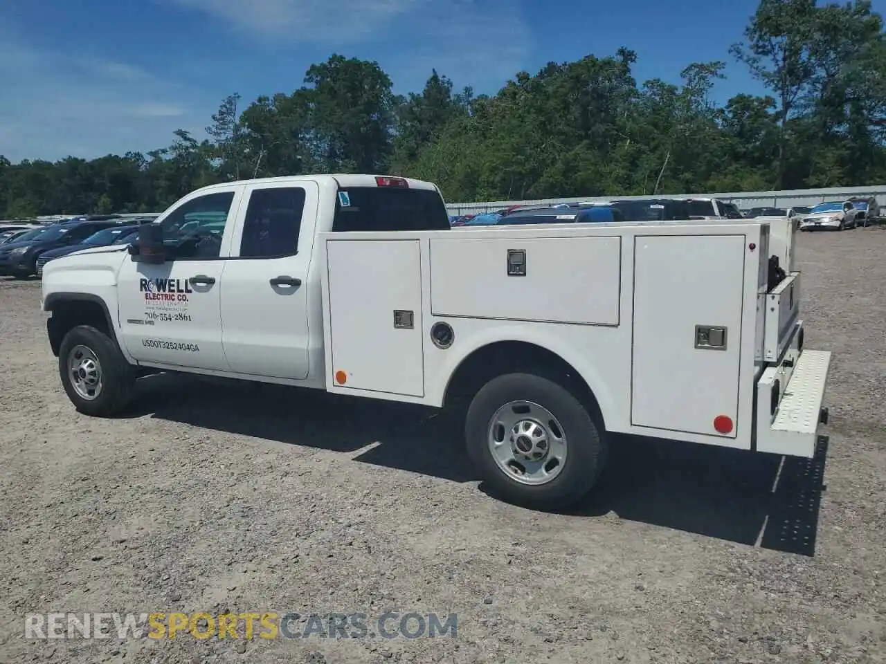 2 Photograph of a damaged car 2GD21NEG9K1201407 GMC SIERRA 2019