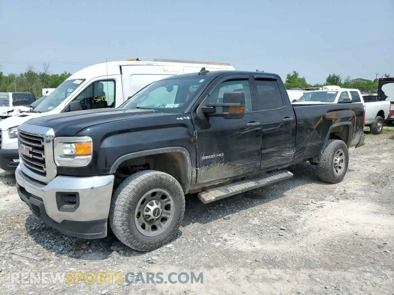 1 Photograph of a damaged car 2GT22NEG2K1190591 GMC SIERRA 2019