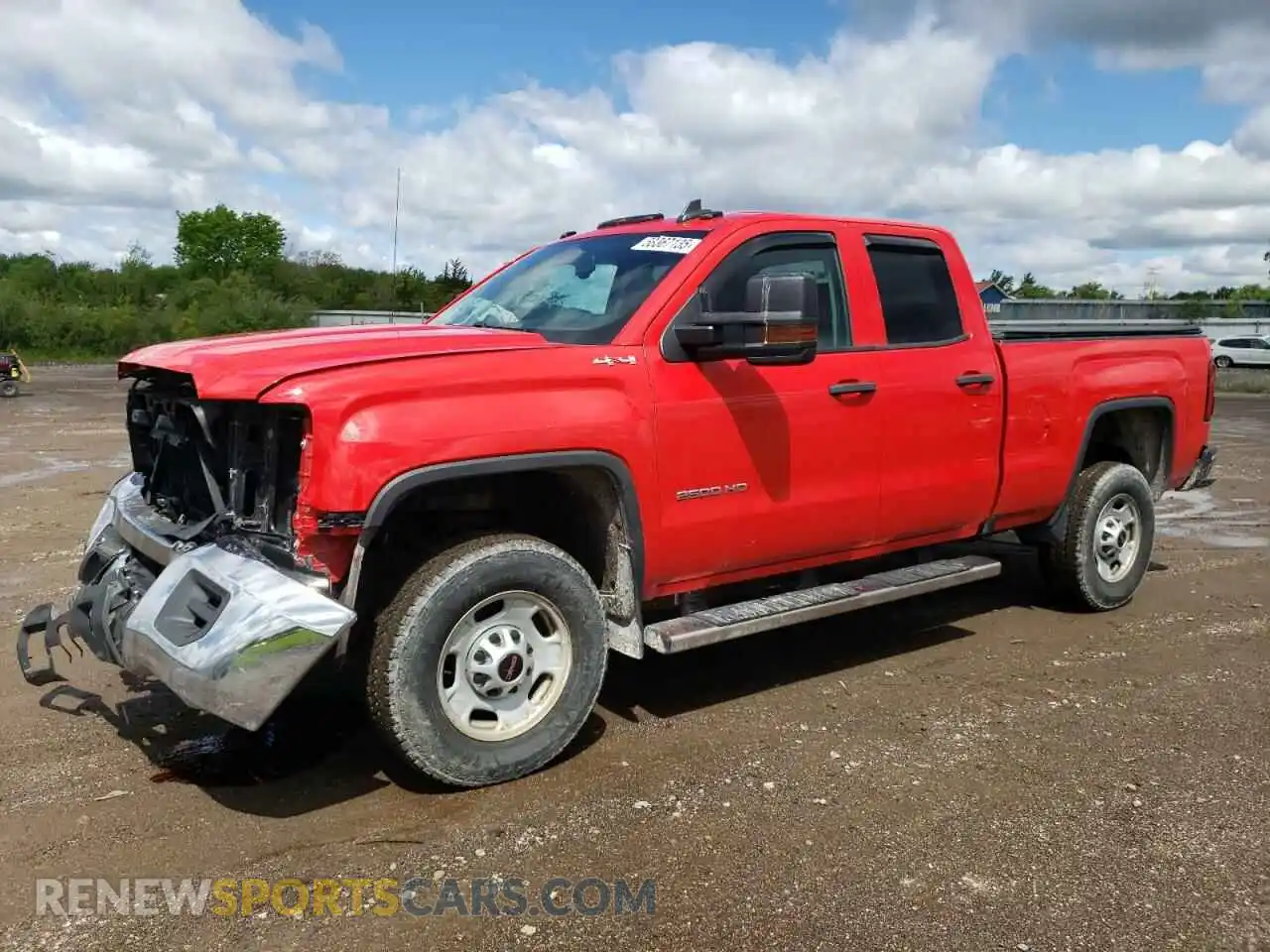 1 Photograph of a damaged car 2GT22NEG5K1216892 GMC SIERRA 2019
