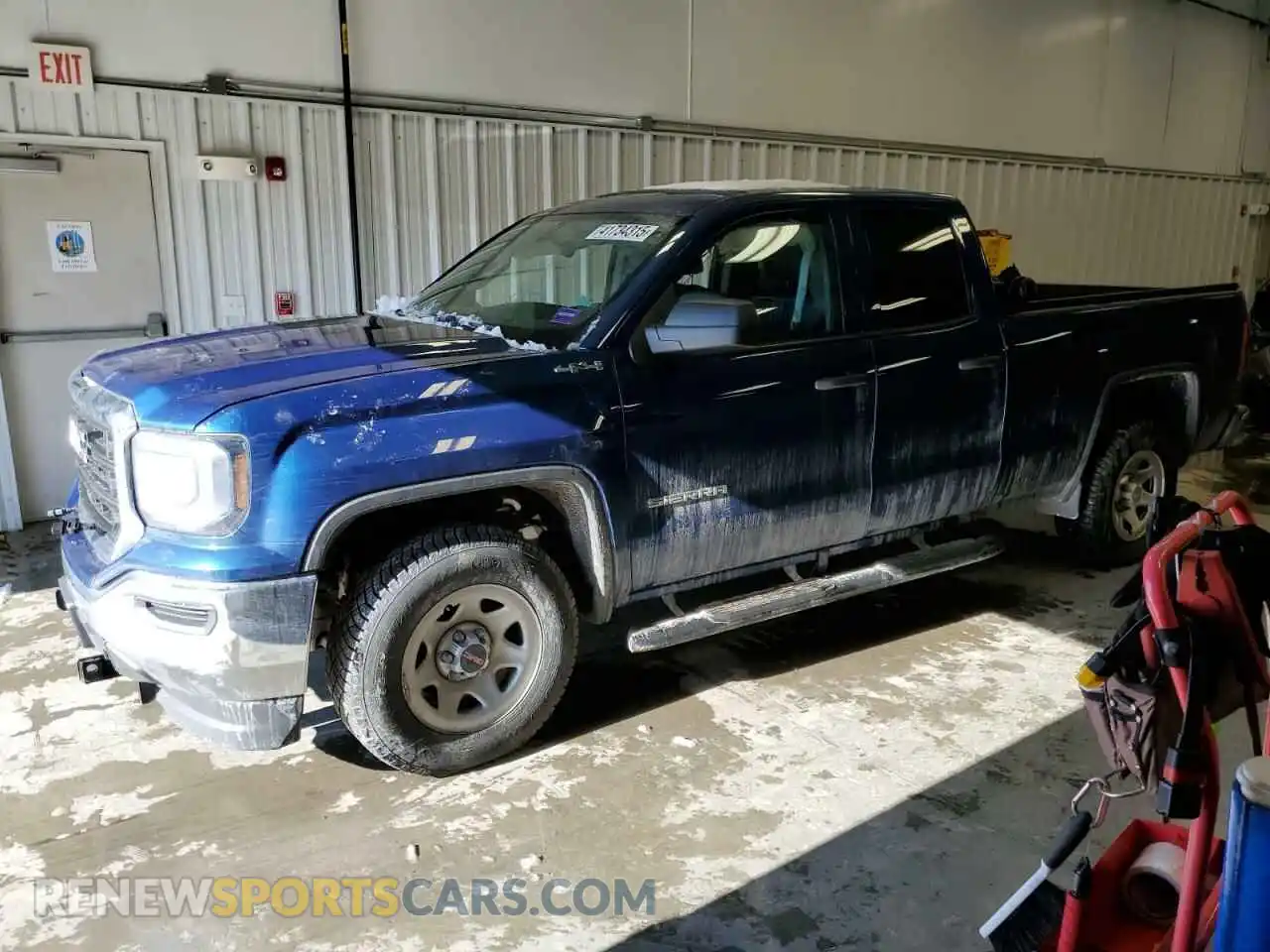 1 Фотография поврежденного автомобиля 2GTV2LEC4K1201637 GMC SIERRA 2019