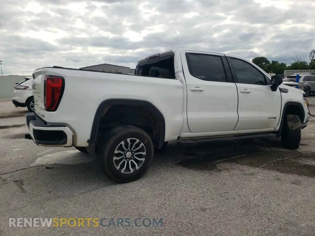 3 Photograph of a damaged car 3GTP9EEL2KG269507 GMC SIERRA 2019