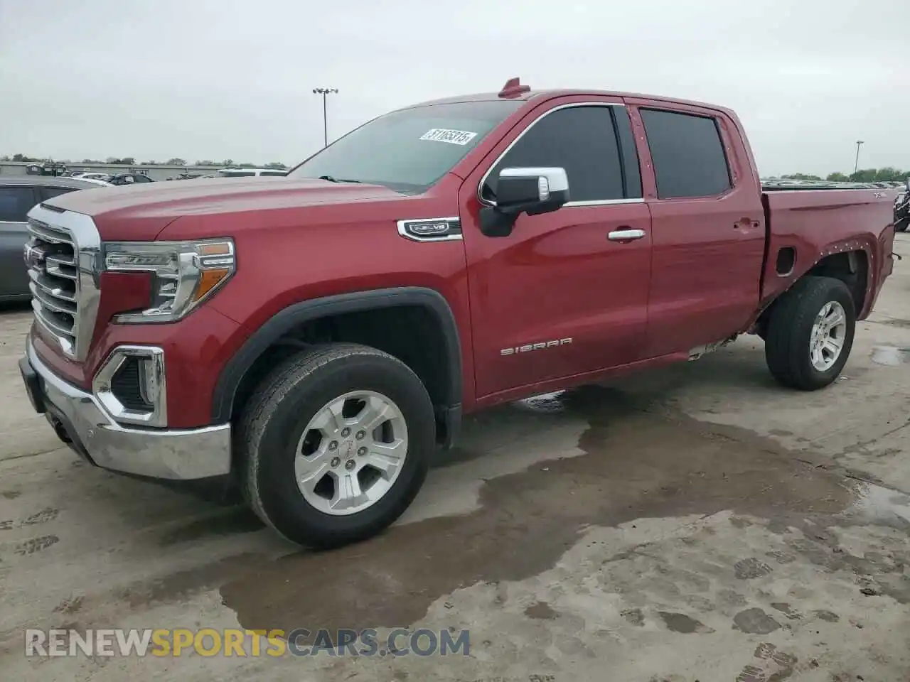 1 Photograph of a damaged car 3GTU9DED0KG120891 GMC SIERRA 2019