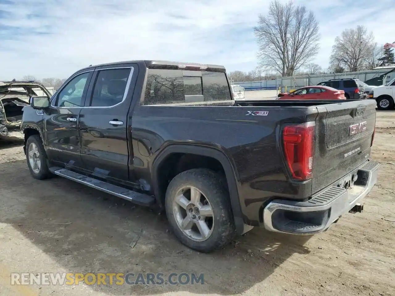 2 Photograph of a damaged car 3GTU9DED2KG121380 GMC SIERRA 2019