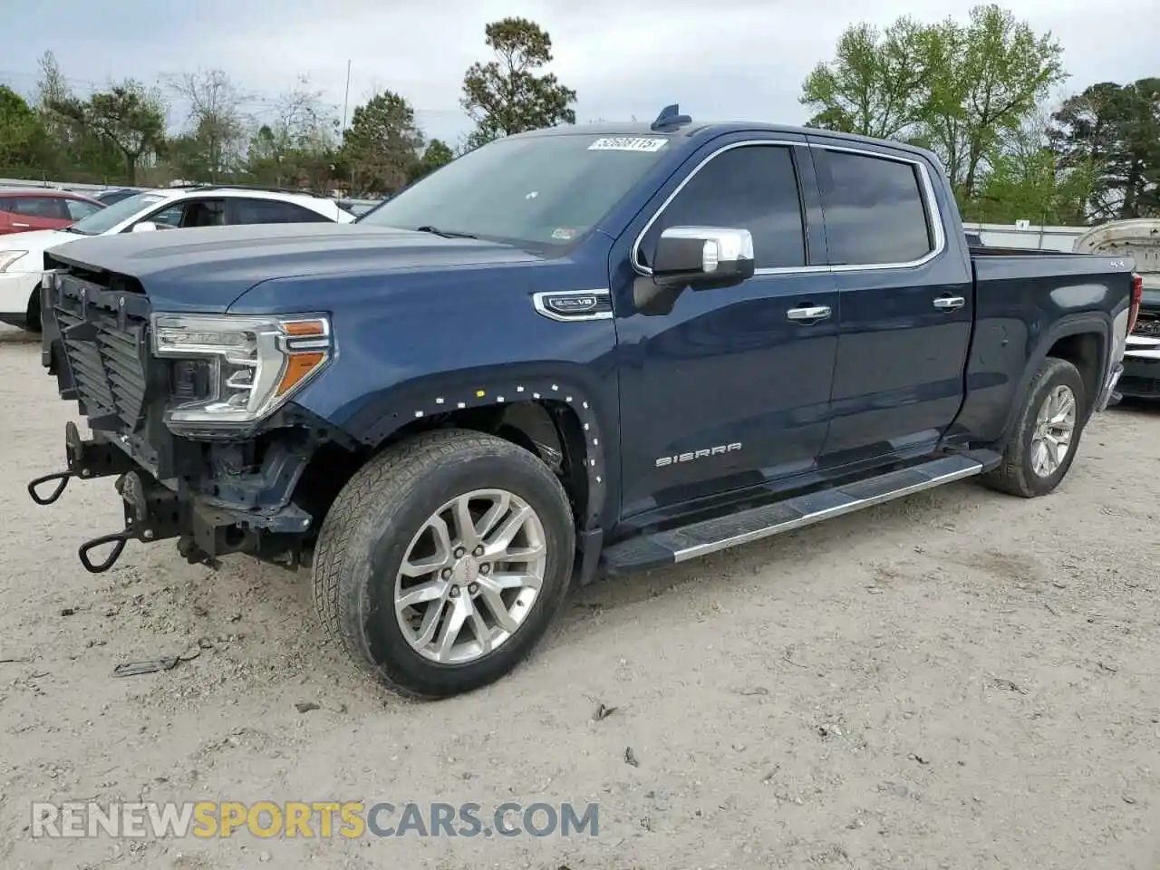 1 Photograph of a damaged car 3GTU9DED2KG206641 GMC SIERRA 2019