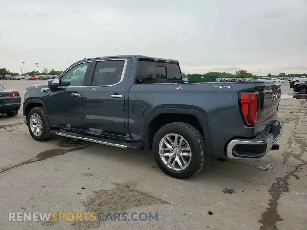 2 Photograph of a damaged car 3GTU9DED6KG264672 GMC SIERRA 2019