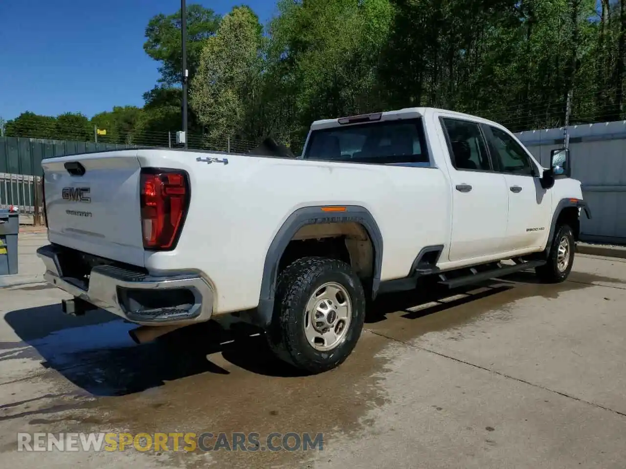 3 Photograph of a damaged car 1GT19LE71LF252827 GMC SIERRA 2020