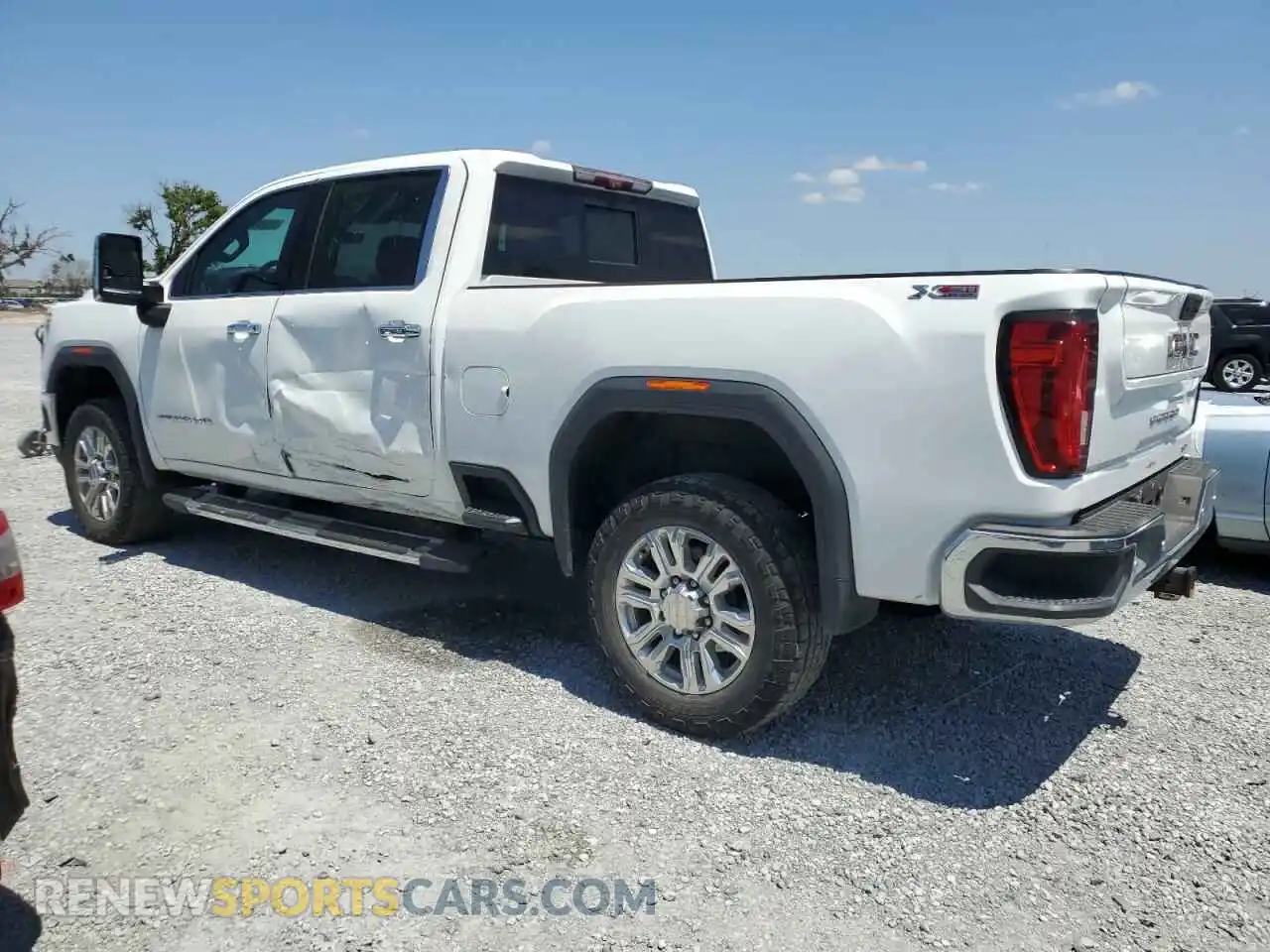 2 Photograph of a damaged car 1GT49NEY4LF105693 GMC SIERRA 2020