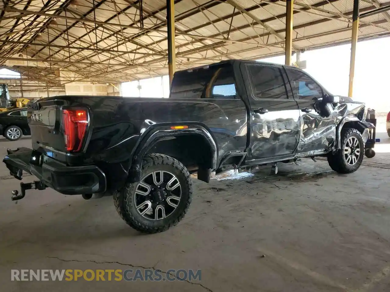 3 Photograph of a damaged car 1GT49NEY9LF158129 GMC SIERRA 2020