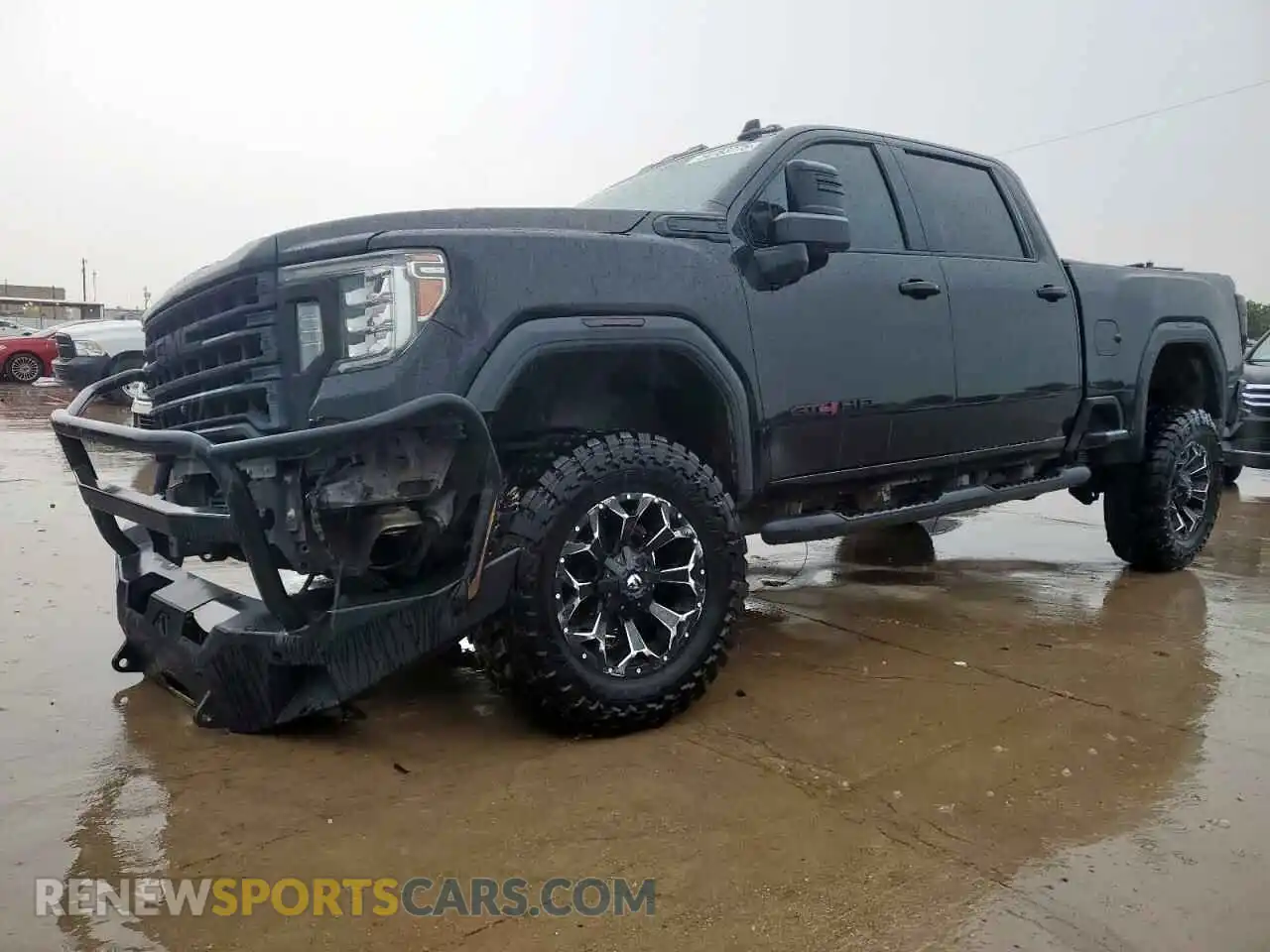1 Photograph of a damaged car 1GT49PEY3LF205196 GMC SIERRA 2020