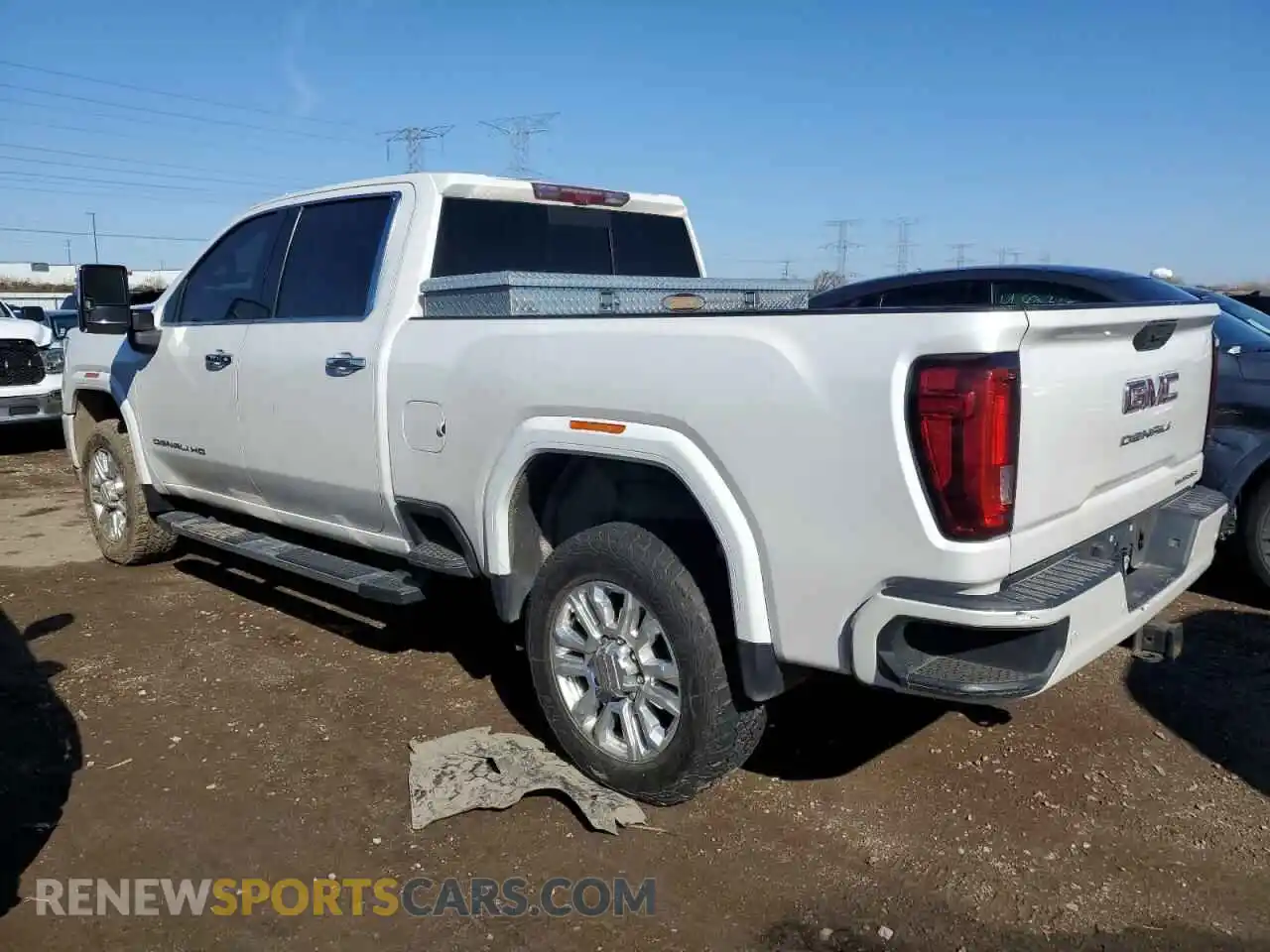 2 Photograph of a damaged car 1GT49REY0LF257980 GMC SIERRA 2020