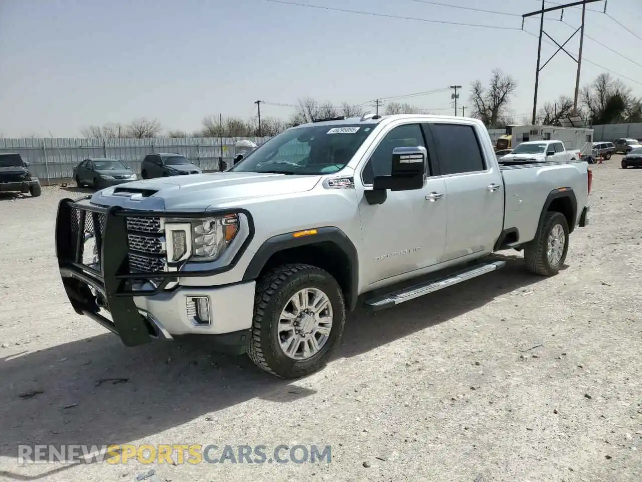 1 Photograph of a damaged car 1GT49REY1LF282970 GMC SIERRA 2020