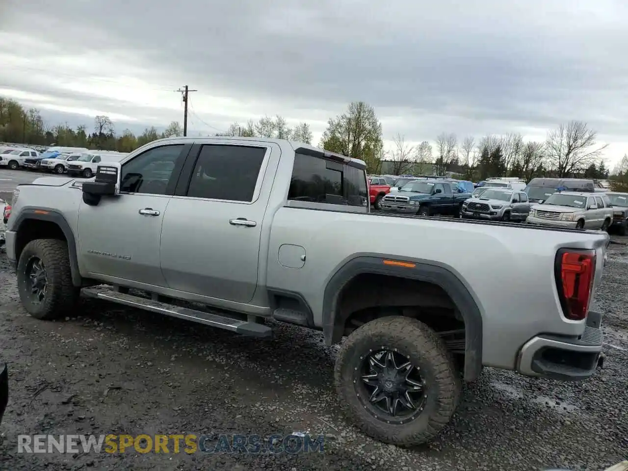 2 Photograph of a damaged car 1GT49WEY8LF200666 GMC SIERRA 2020
