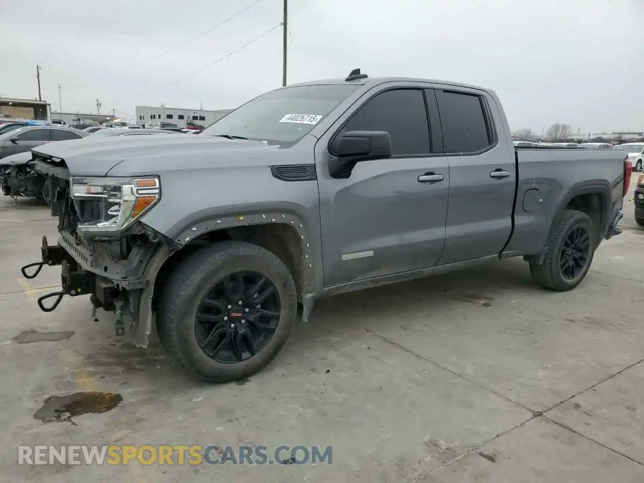 1 Photograph of a damaged car 1GTR8CEK4LZ340554 GMC SIERRA 2020