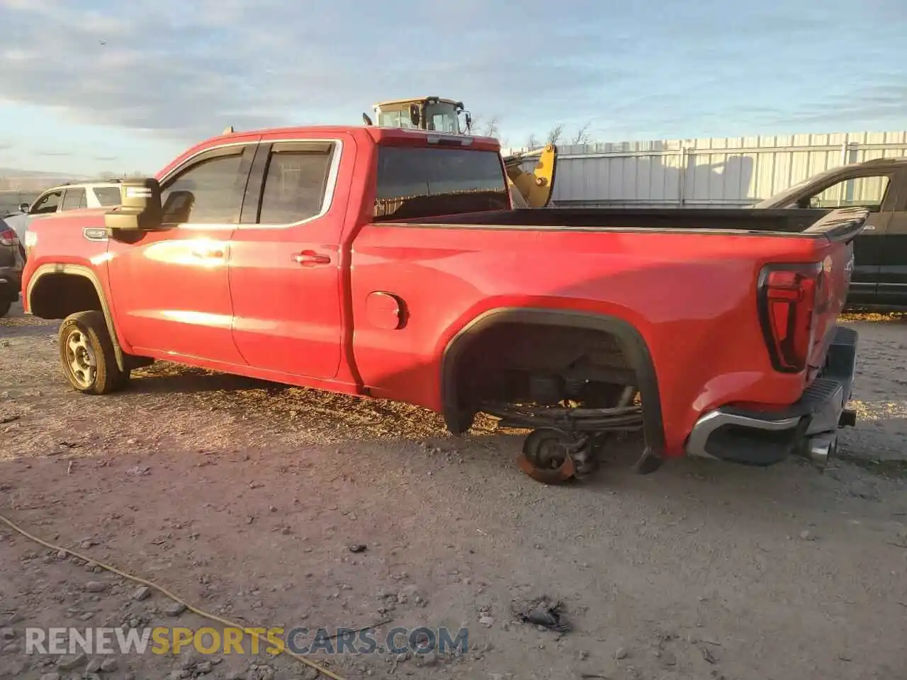 2 Photograph of a damaged car 1GTR9BED7LZ358085 GMC SIERRA 2020