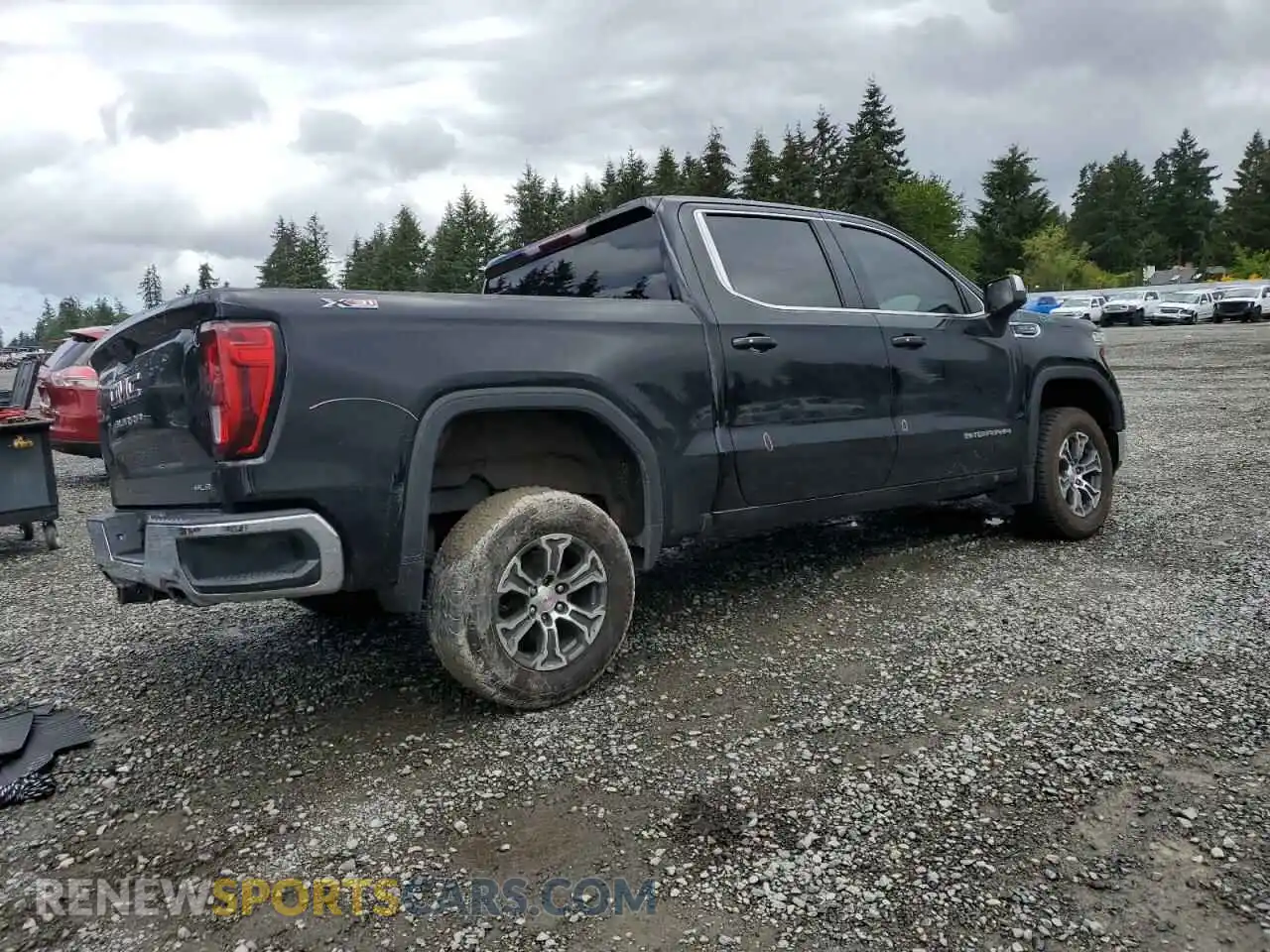 3 Photograph of a damaged car 1GTU9BED2LZ265162 GMC SIERRA 2020