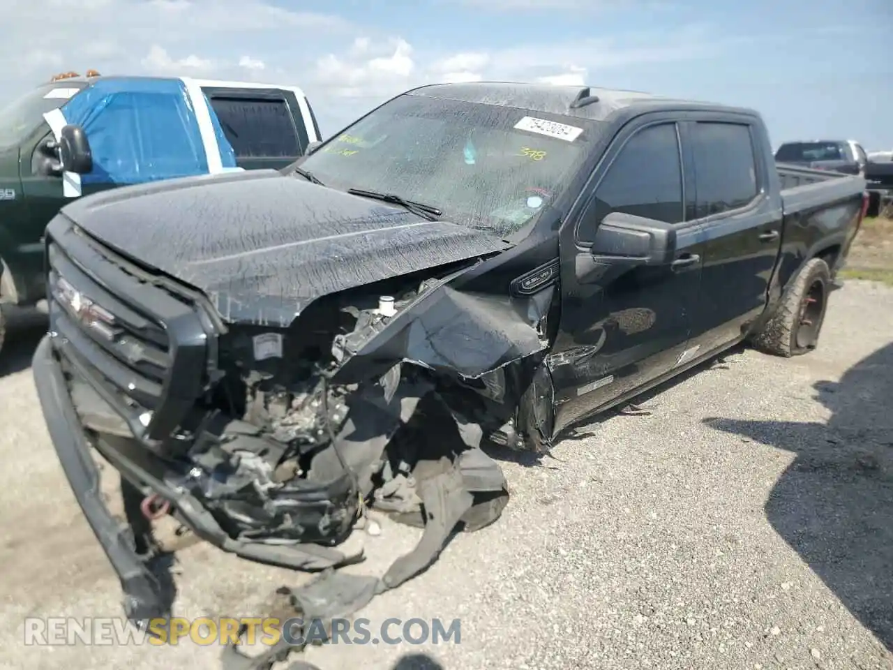 1 Photograph of a damaged car 3GTP8CED4LG107573 GMC SIERRA 2020