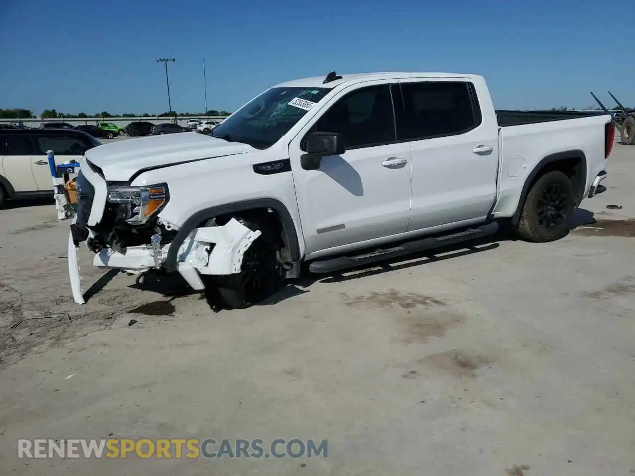 1 Photograph of a damaged car 3GTP8CED6LG225141 GMC SIERRA 2020