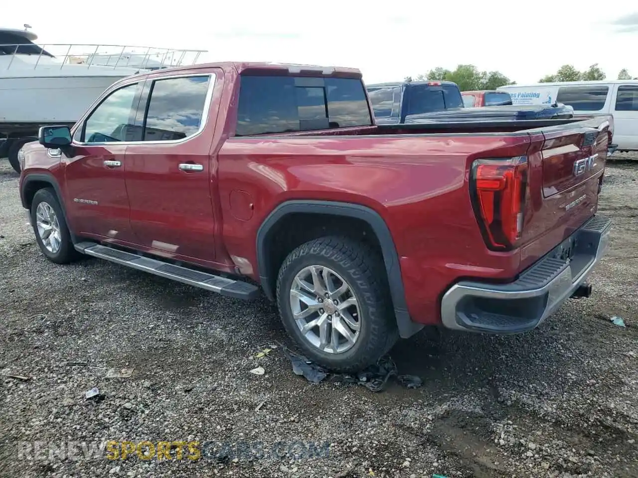 2 Photograph of a damaged car 3GTP8DED0LG213038 GMC SIERRA 2020