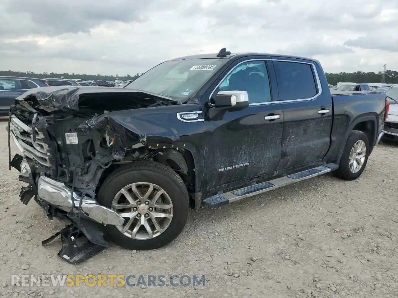 1 Photograph of a damaged car 3GTP8DED2LG285715 GMC SIERRA 2020