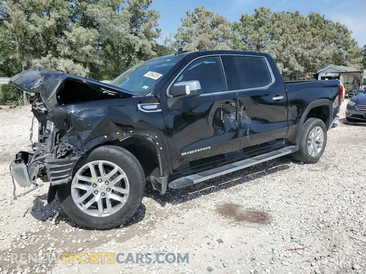 1 Photograph of a damaged car 3GTP8DED8LG176028 GMC SIERRA 2020