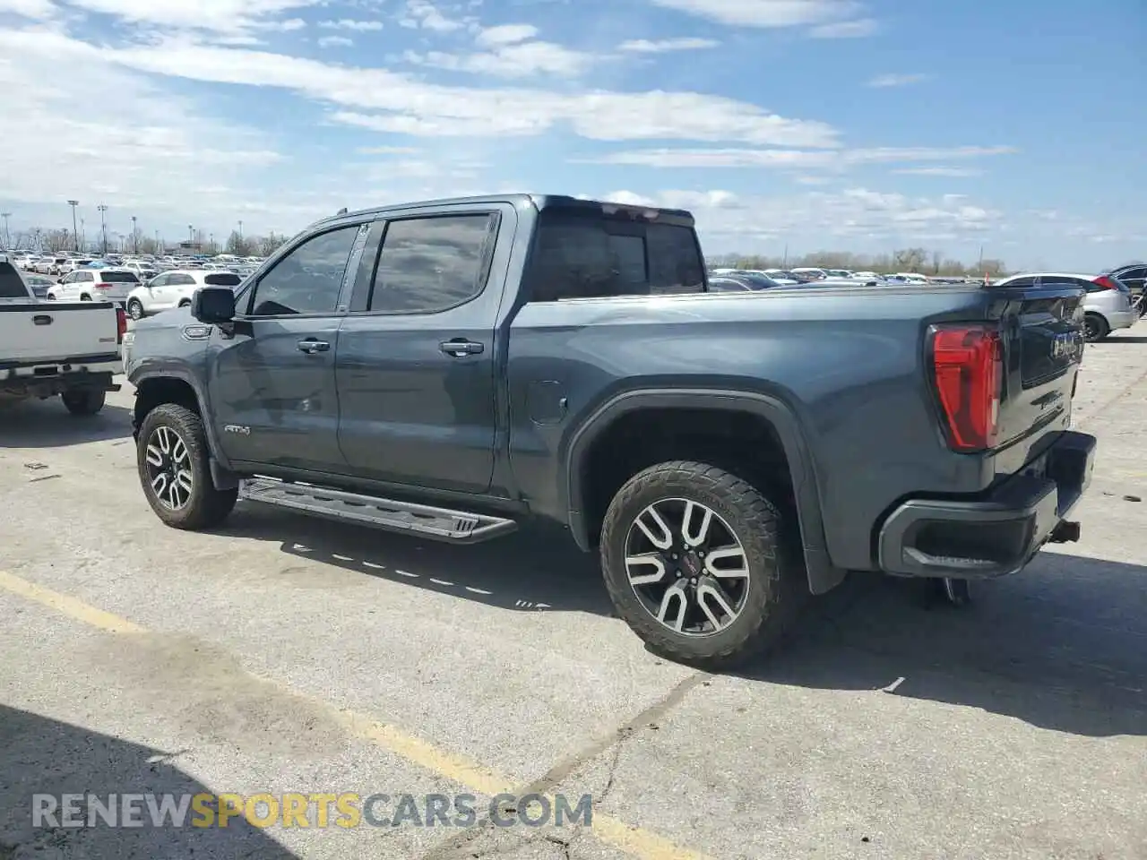 2 Photograph of a damaged car 3GTP9EED6LG148182 GMC SIERRA 2020