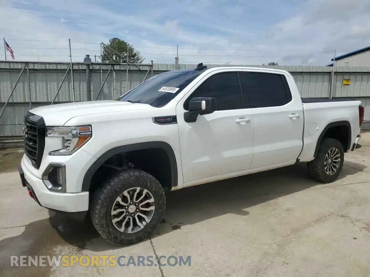 1 Photograph of a damaged car 3GTP9EEL0LG440322 GMC SIERRA 2020