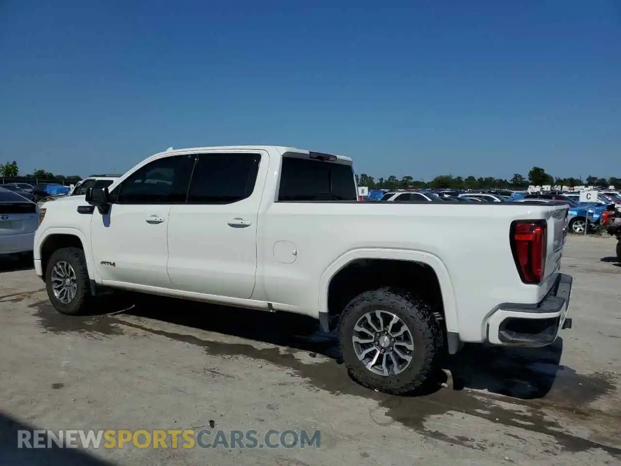 2 Photograph of a damaged car 3GTP9EEL6LG215869 GMC SIERRA 2020