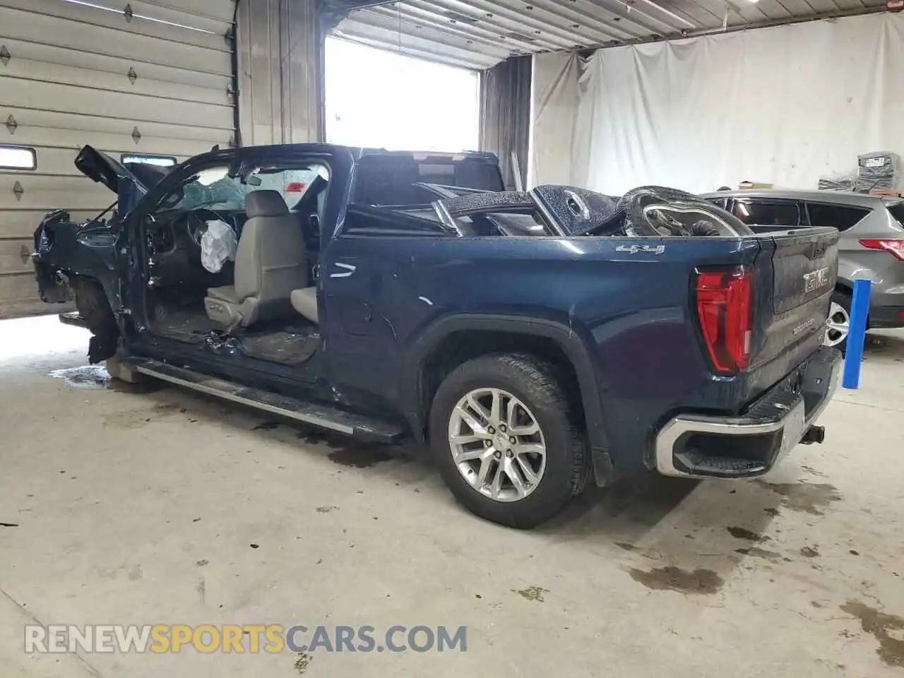 2 Photograph of a damaged car 3GTU9DED2LG111014 GMC SIERRA 2020