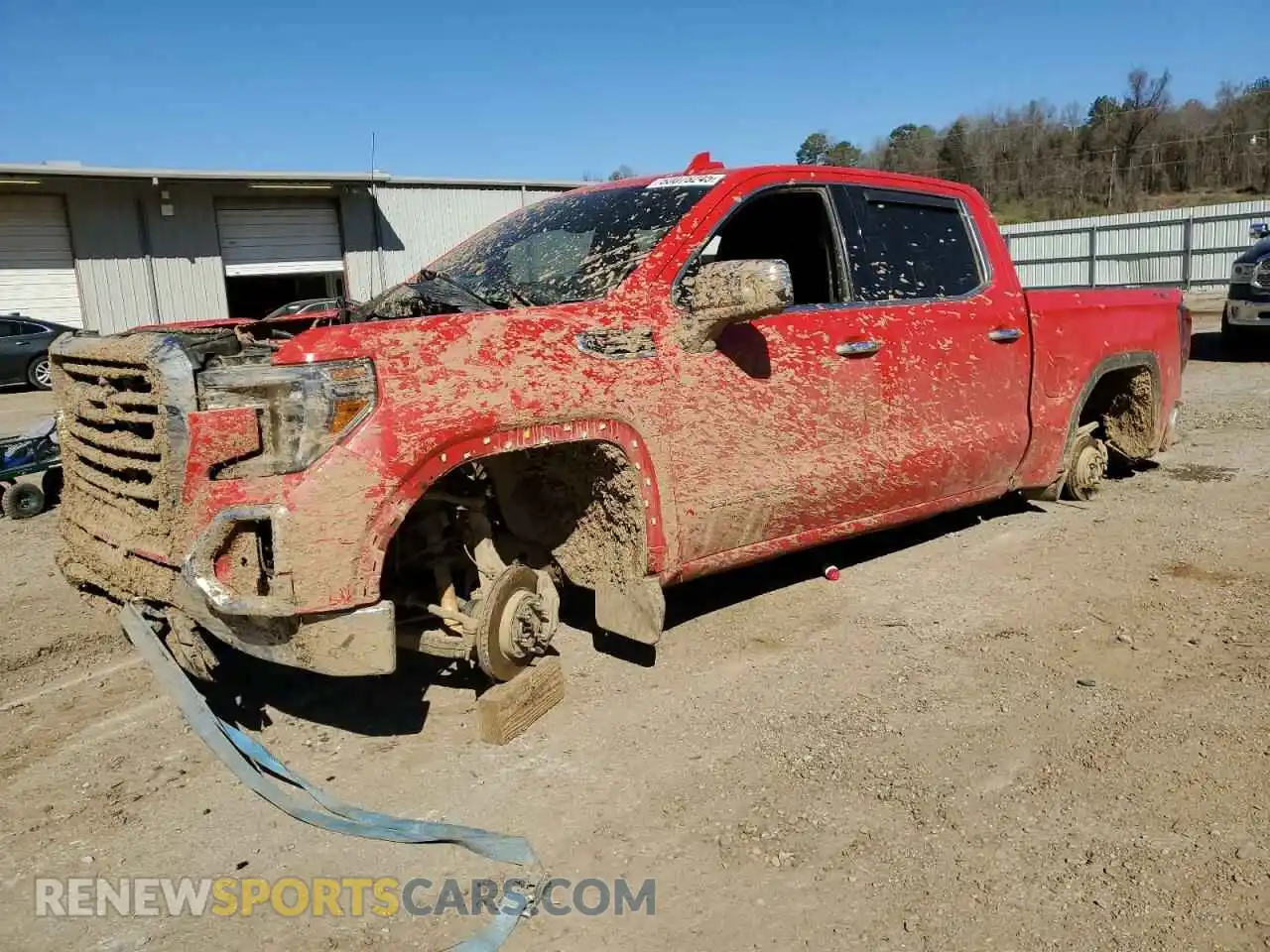 1 Photograph of a damaged car 3GTU9DEL7LG123764 GMC SIERRA 2020