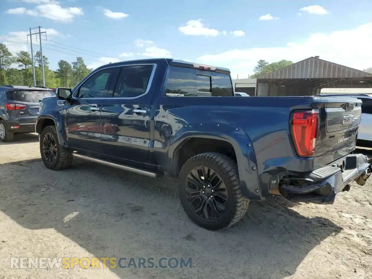 2 Photograph of a damaged car 3GTU9FEL7LG352375 GMC SIERRA 2020