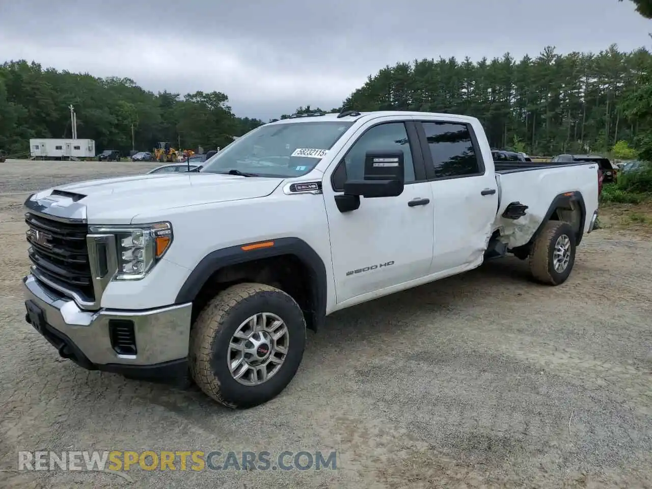 1 Photograph of a damaged car 1GT19LE77MF259539 GMC SIERRA 2021
