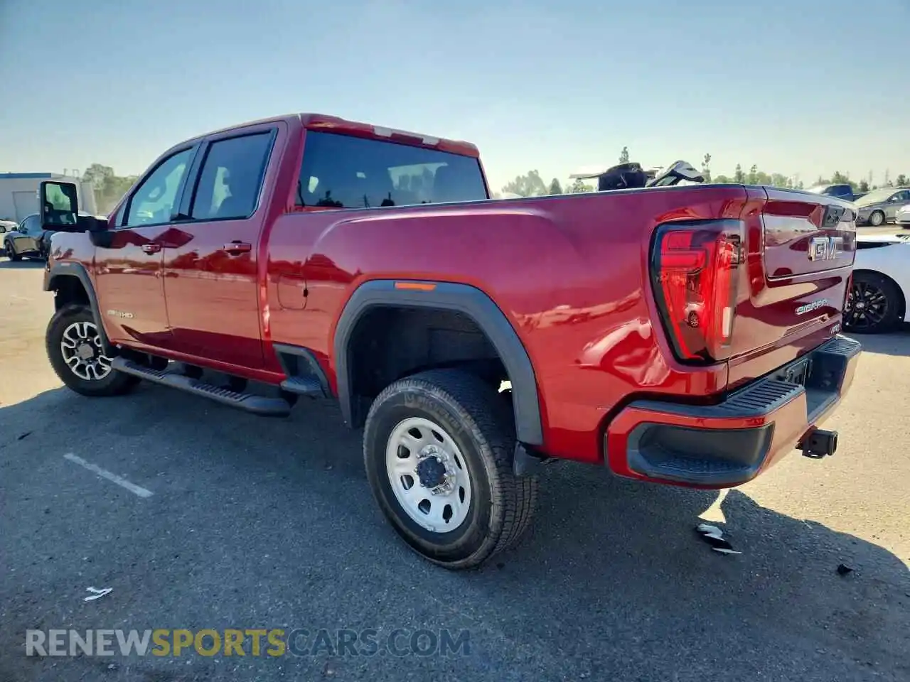 2 Photograph of a damaged car 1GT19PEY9MF271272 GMC SIERRA 2021
