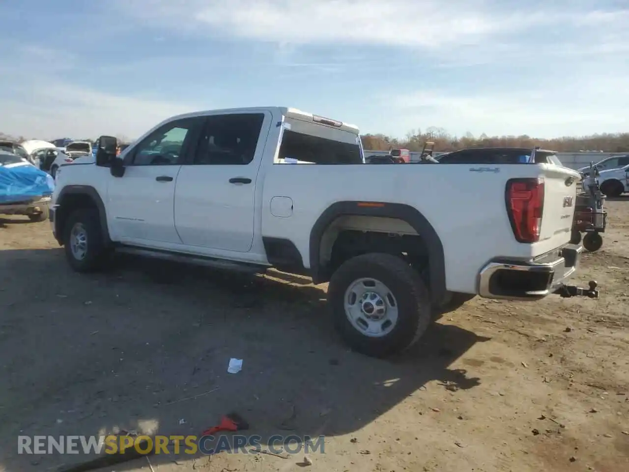 2 Photograph of a damaged car 1GT49LE71MF287107 GMC SIERRA 2021