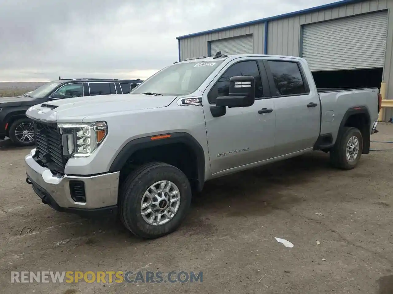 1 Photograph of a damaged car 1GT49LEY2MF204793 GMC SIERRA 2021