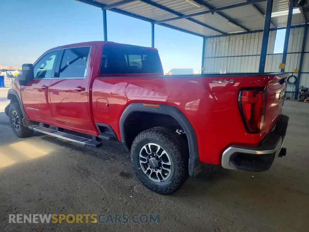 2 Photograph of a damaged car 1GT49ME79MF210216 GMC SIERRA 2021