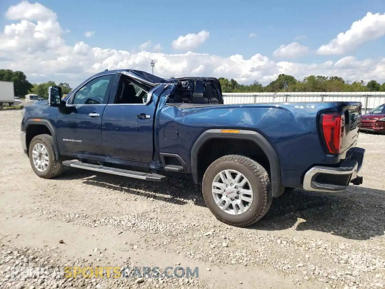 2 Photograph of a damaged car 1GT49NEY4MF118994 GMC SIERRA 2021