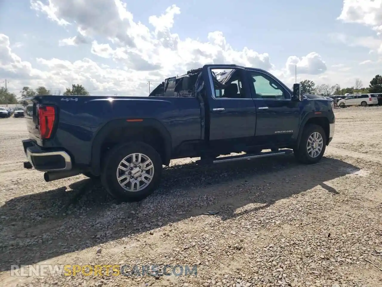 3 Photograph of a damaged car 1GT49NEY4MF118994 GMC SIERRA 2021